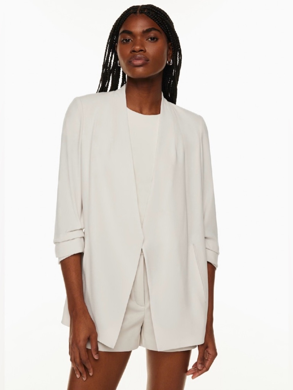 Aritiza Babaton - Power Hip Blazer Open-front blazer